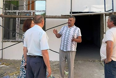 В Ташле полным ходом идет капремонт детского сада «Дружба»